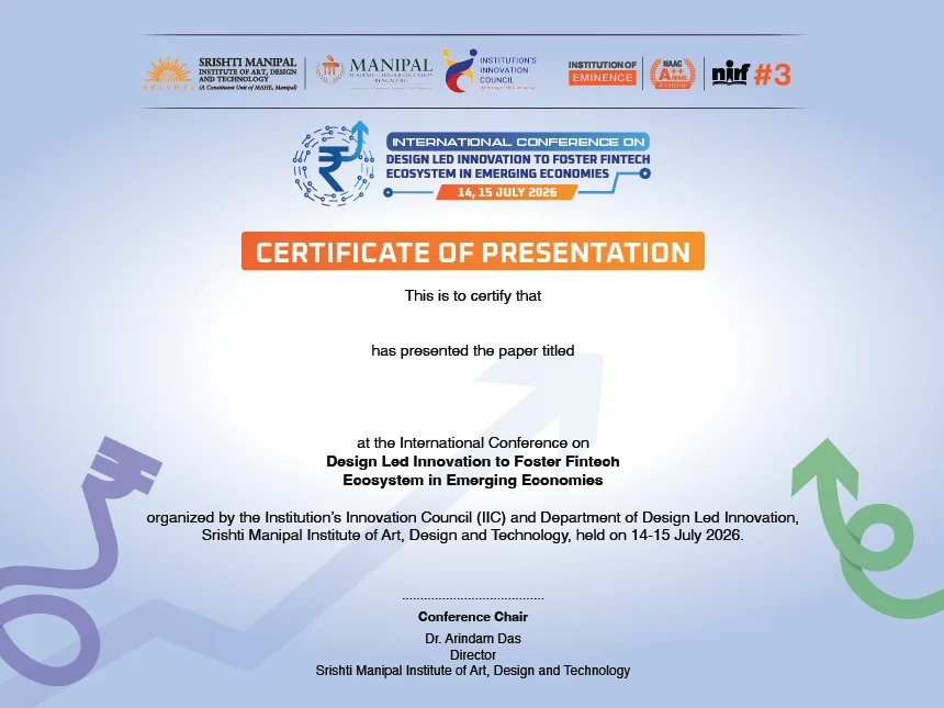 Certificate of presentation